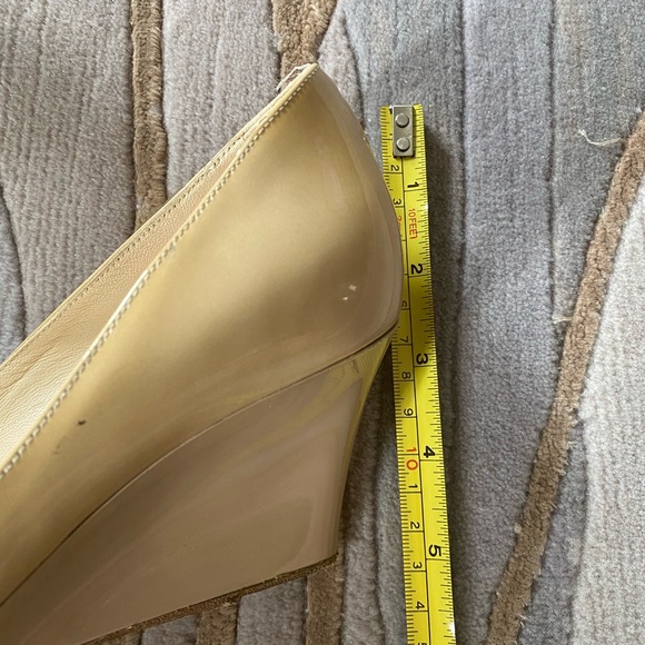 - Jimmy Choo leather wedge - Picture 9 of 9